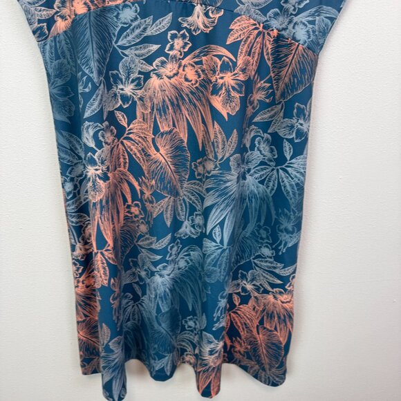 Columbia PFG Womens XL sundress hawaiian tropical print sleeveless - Picture 5 of 8